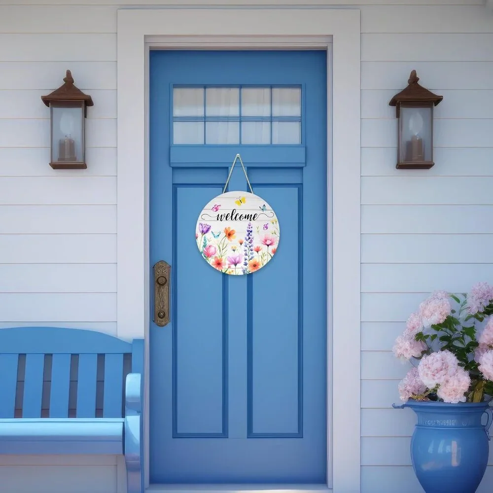 Welcome Spring Door Sign - Picture 7 of 7